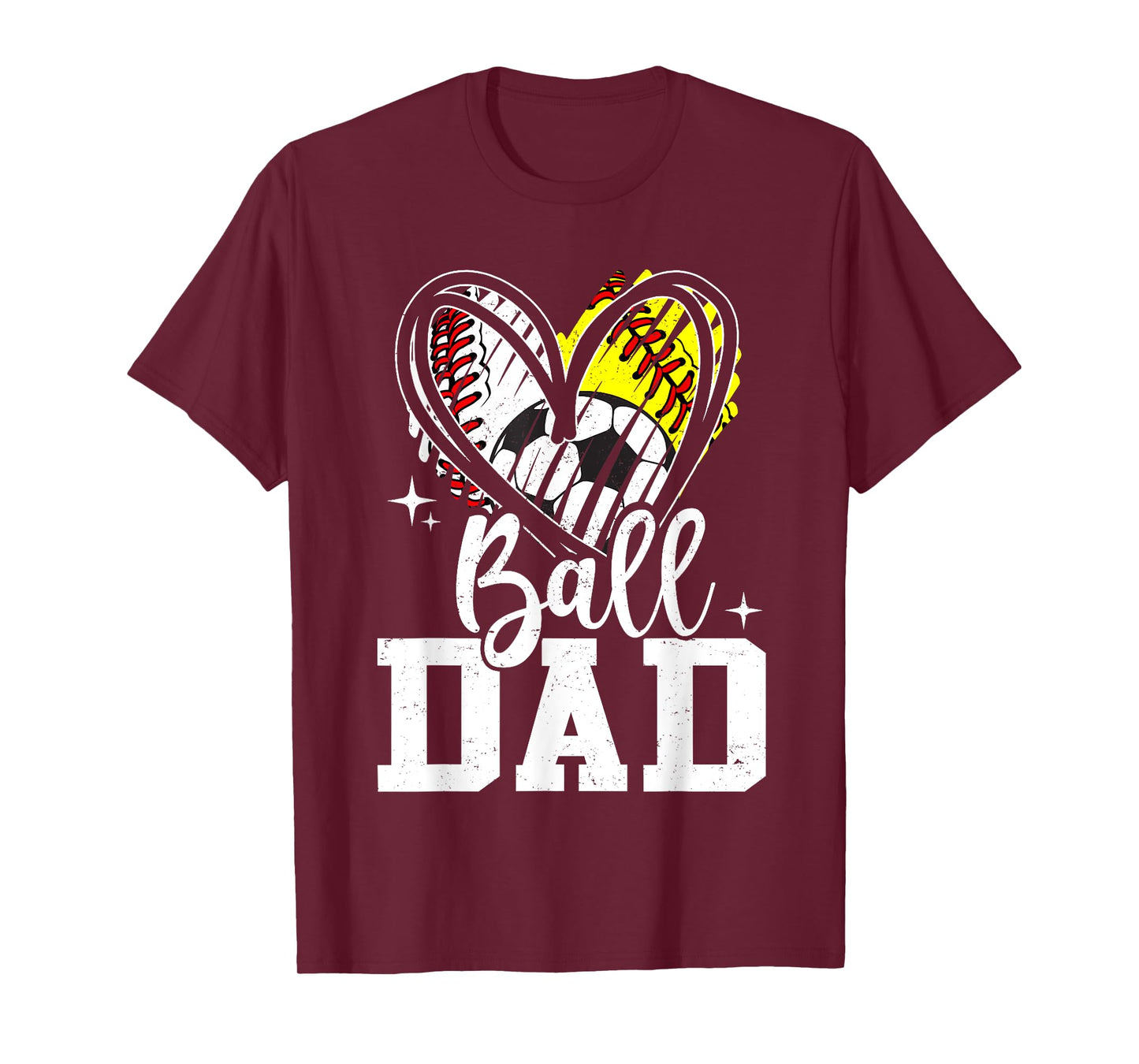 Ball Dad Baseball Softball Soccer Dad T-Shirt