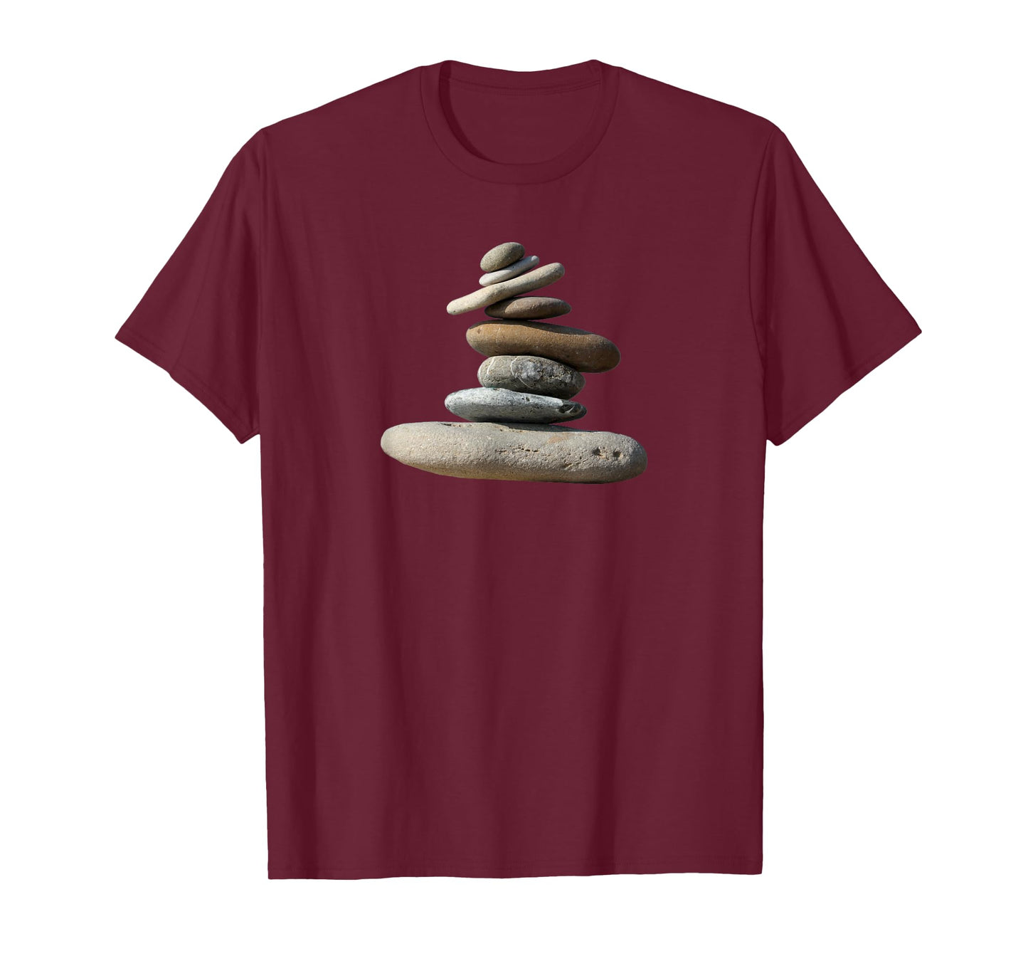 Balanced Rocks Zen Centered Yoga Peace Meditation T-Shirt T-Shirt