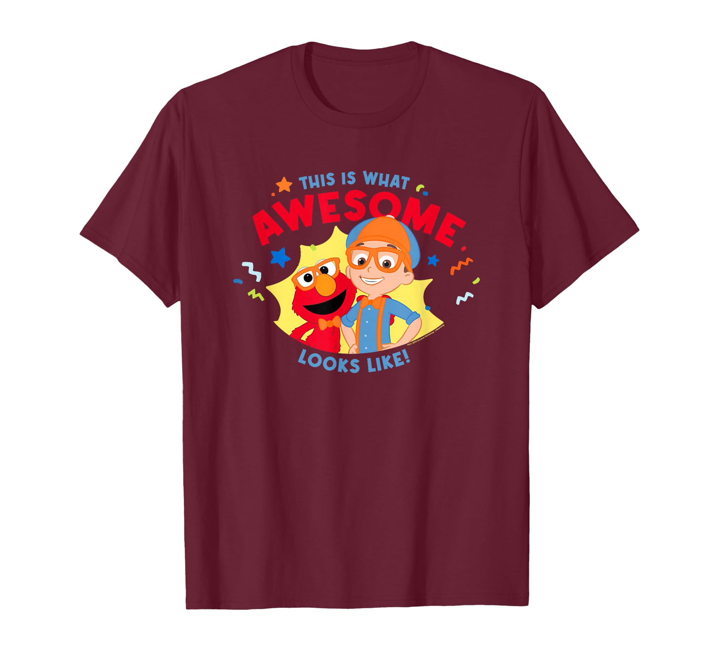 Blippi Sesame Street This Is What Awesome Looks Like! T-Shirt
