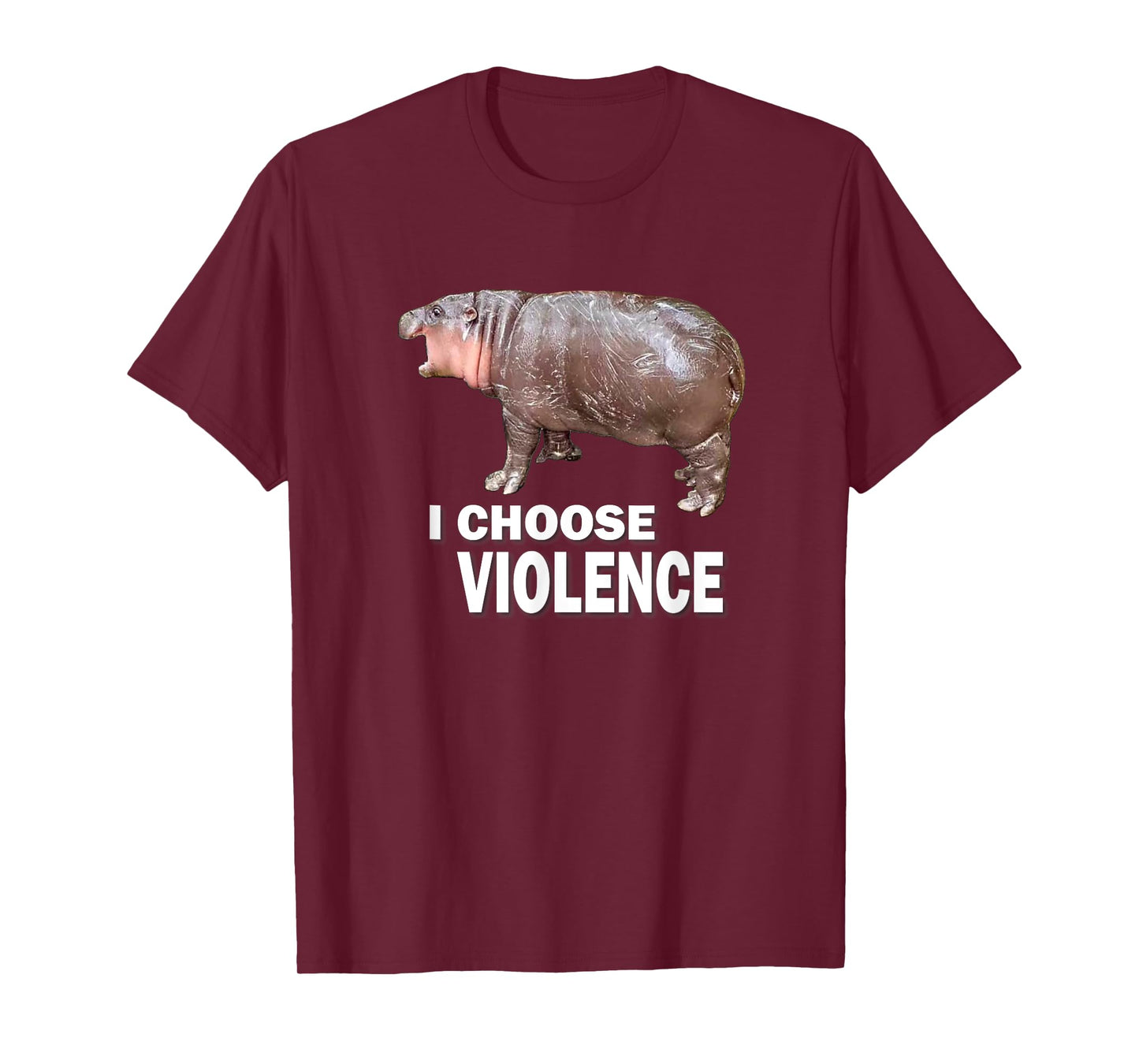 Choose Violence Meme Moo Deng Ungovernable T-Shirt