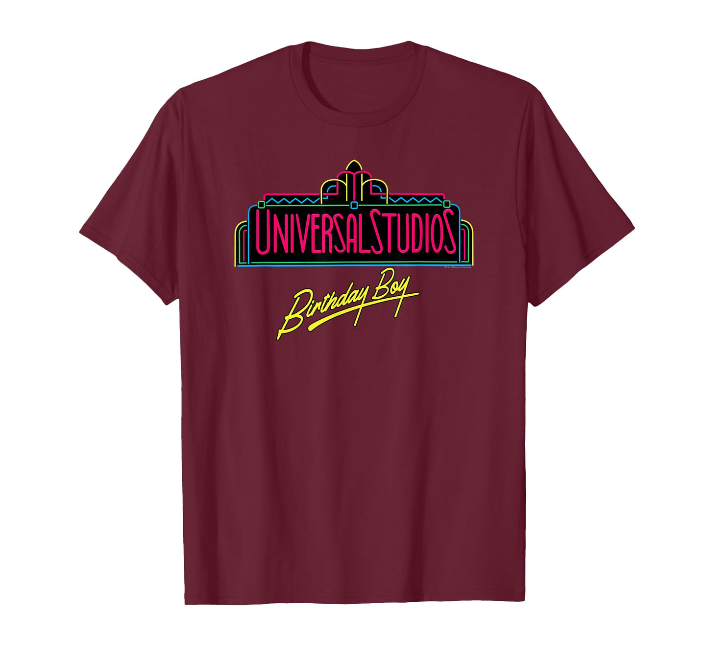Universal Studios Marquee Birthday Boy T-Shirt