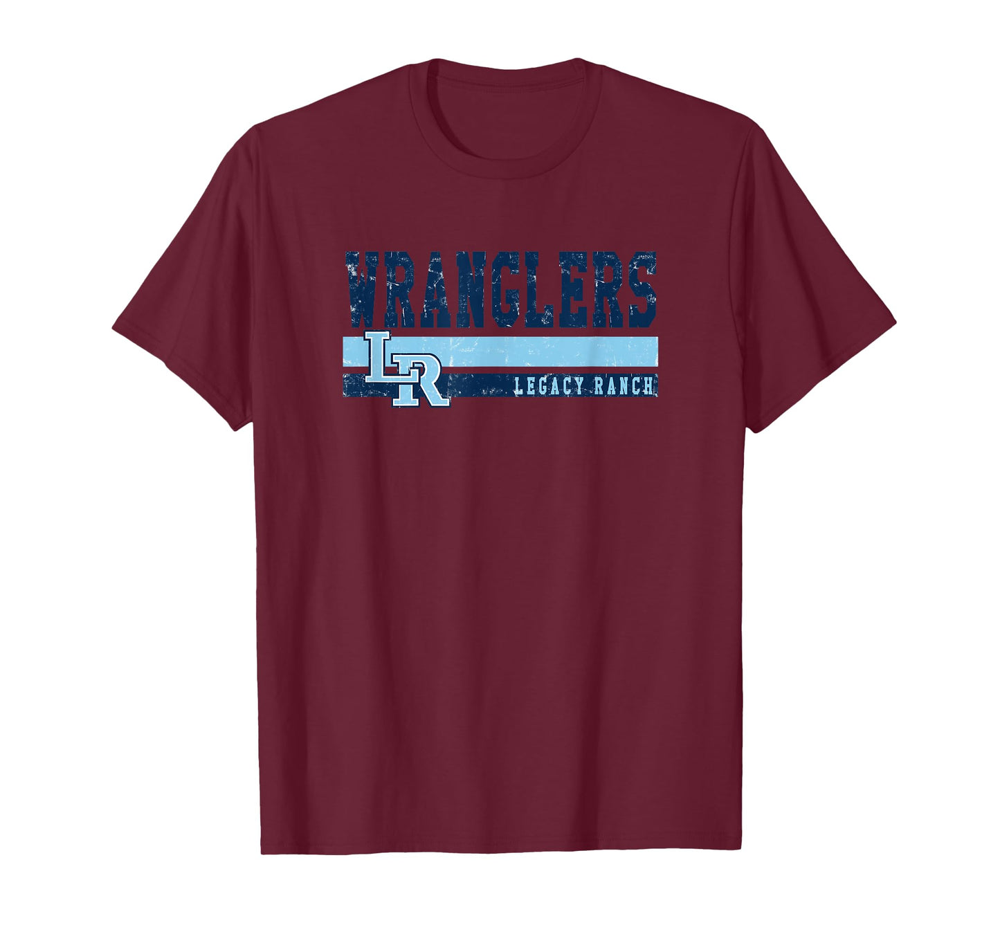 Liberty Hill Legacy Ranch High School Wranglers T-Shirt