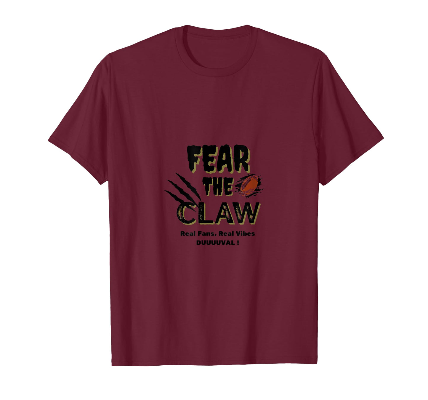 Fear The Claw DUUUVAL, FL T-Shirt