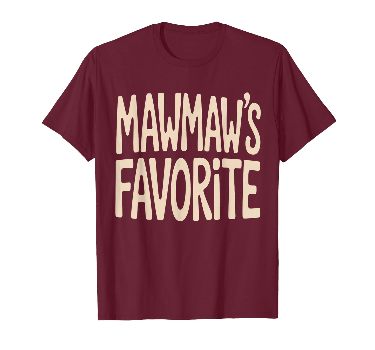 Mawmaw’S Favorite Funny Grandparent Grandchild Vintage T-Shirt