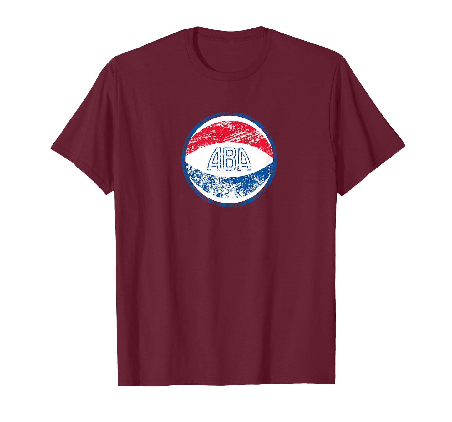 Distressed ABA Ball T-Shirt