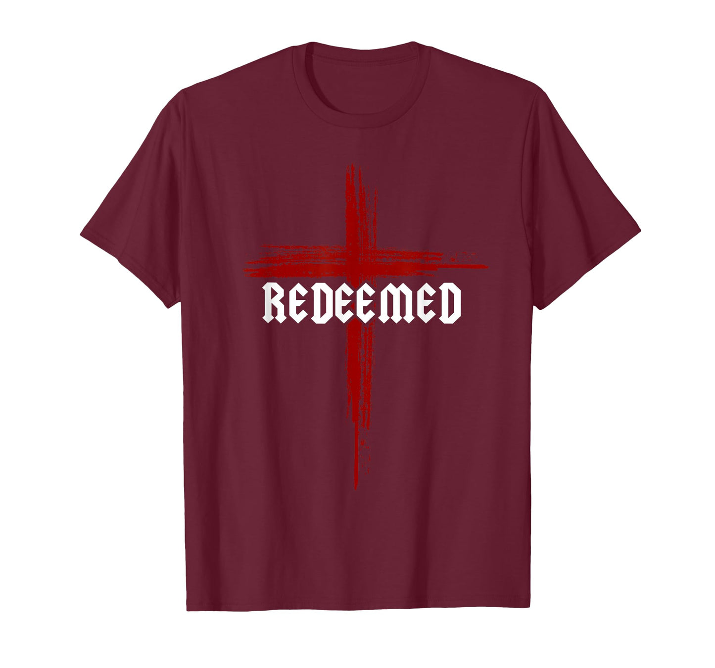 Redeemed Christian Cross Jesus Christ Faith Bible Religious T-Shirt