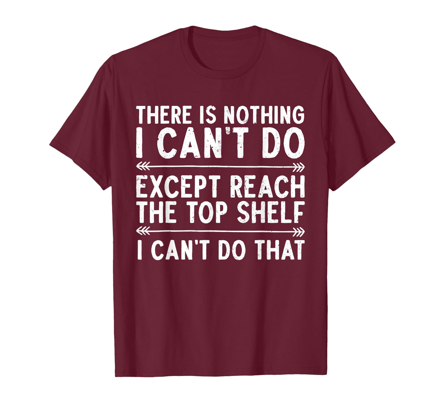 Funny Short People Art For Men Women Short Girl Short People T-Shirt