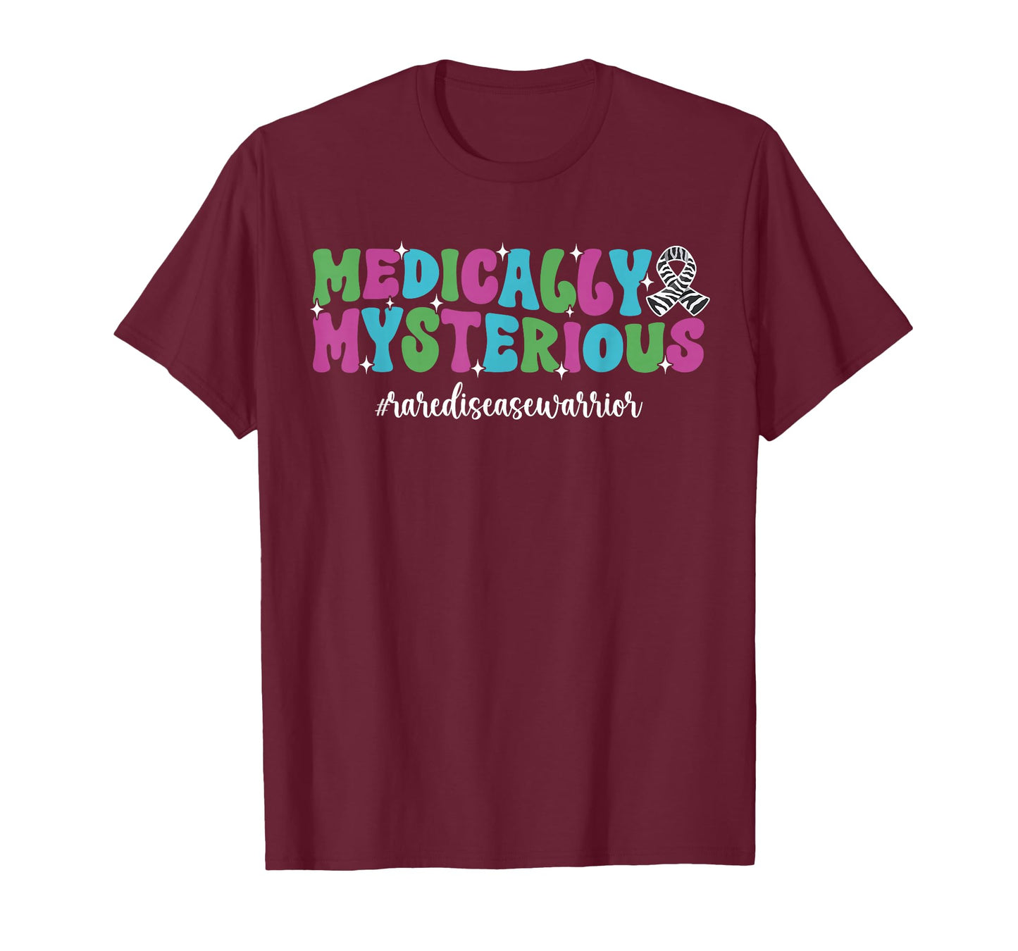 Groovy Rare Disease Warrior Rare Disease Awareness T-Shirt