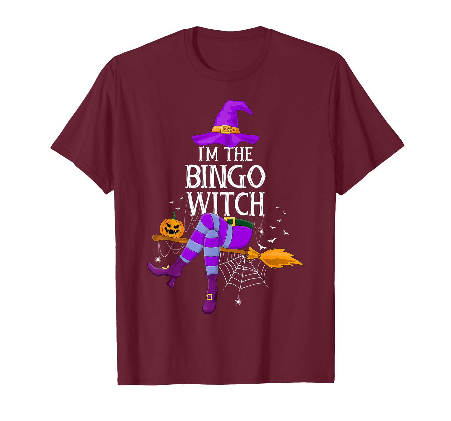Matching Family Costume I'm The Bingo Witch Halloween T-Shirt