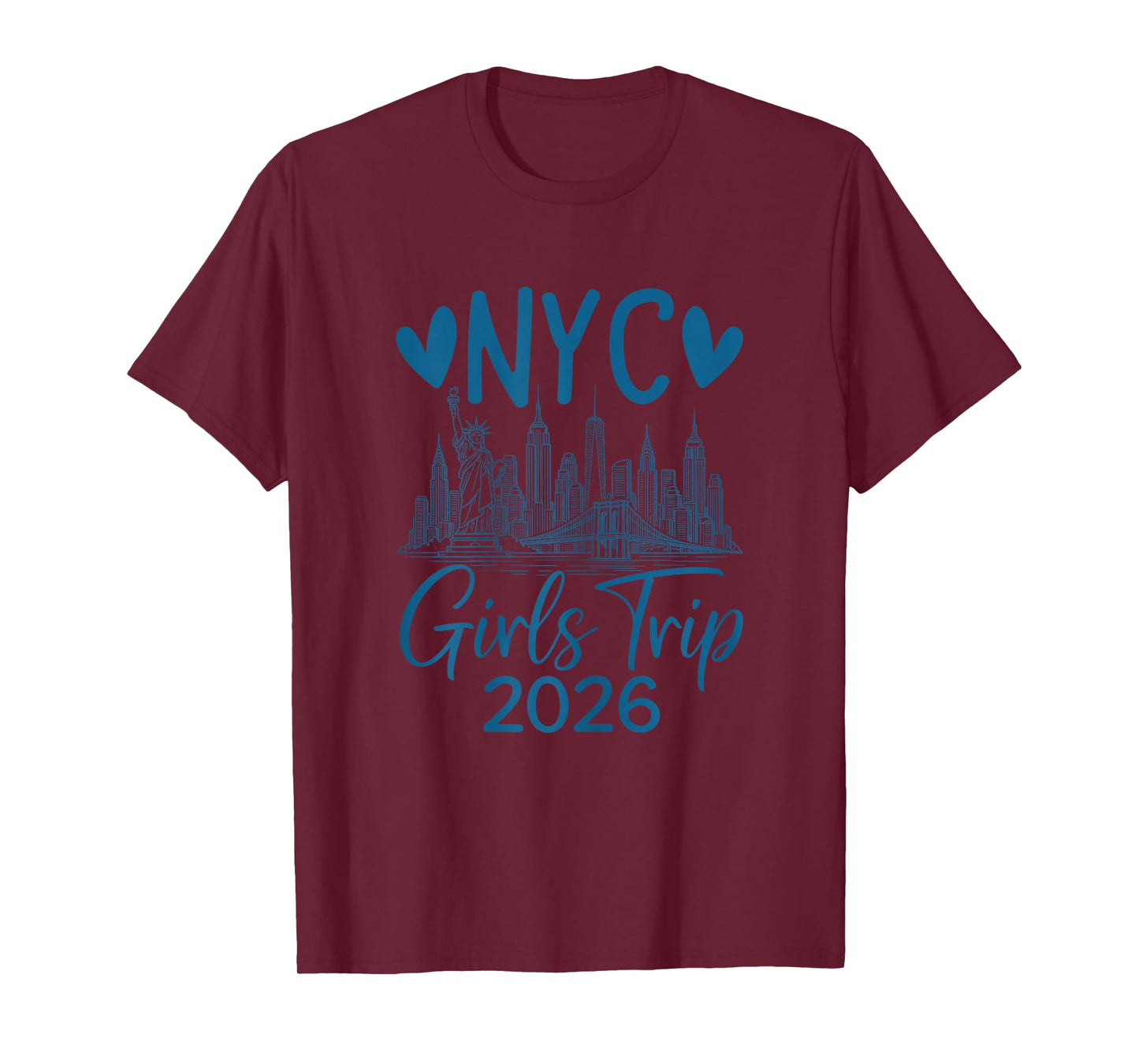 NYC Girls Trip 2026 Travel Girls New York City T-Shirt
