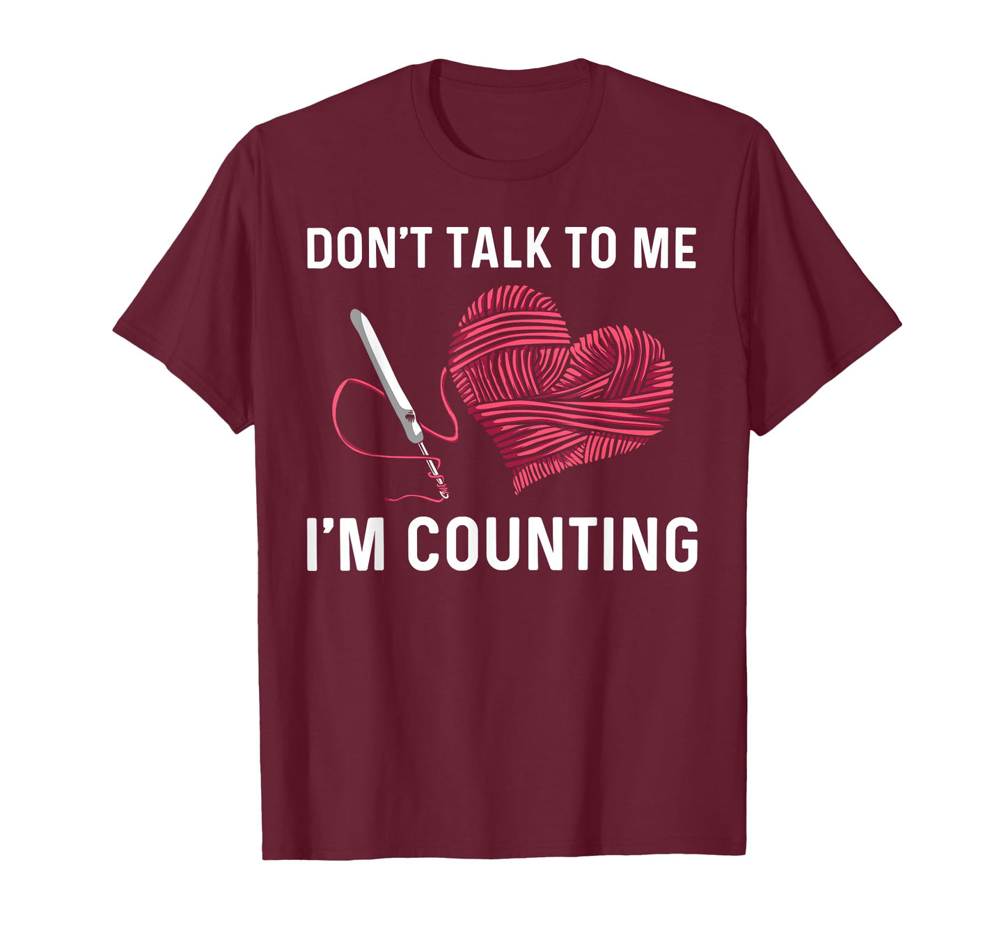 Funny Crocheting Art For Men Women Crocheter Crochet Lover T-Shirt