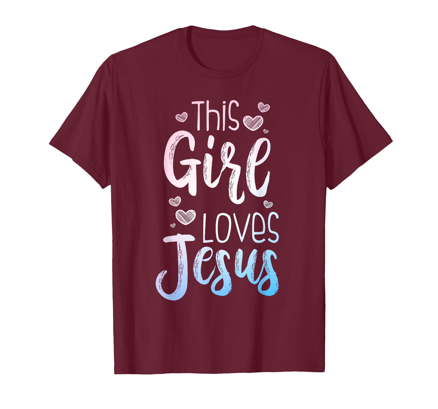 Best Jesus Art For Women Girl Religion Christian Decoration T-Shirt