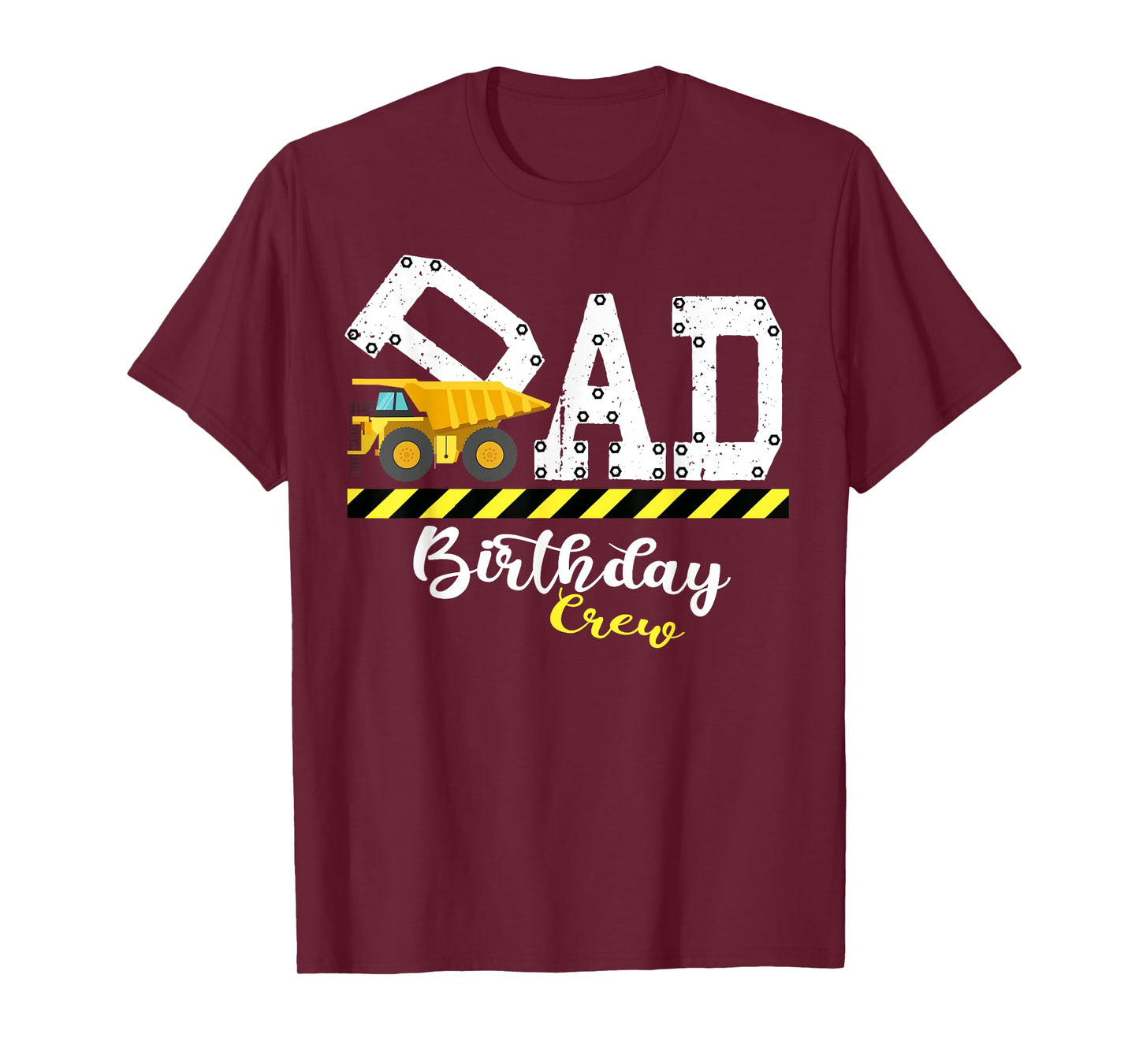 B-Day Party Dad Birthday Crew Construction Birthday Party T-Shirt