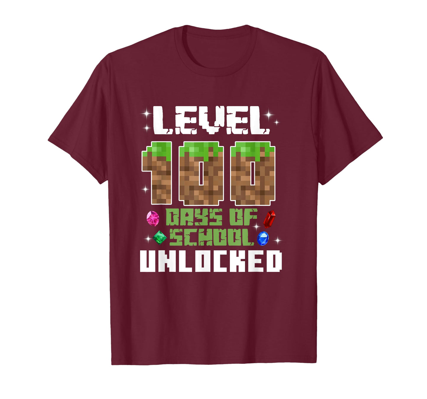Level 100 Days Of School Unlocked Gamer Boy Kids Todler T-Shirt