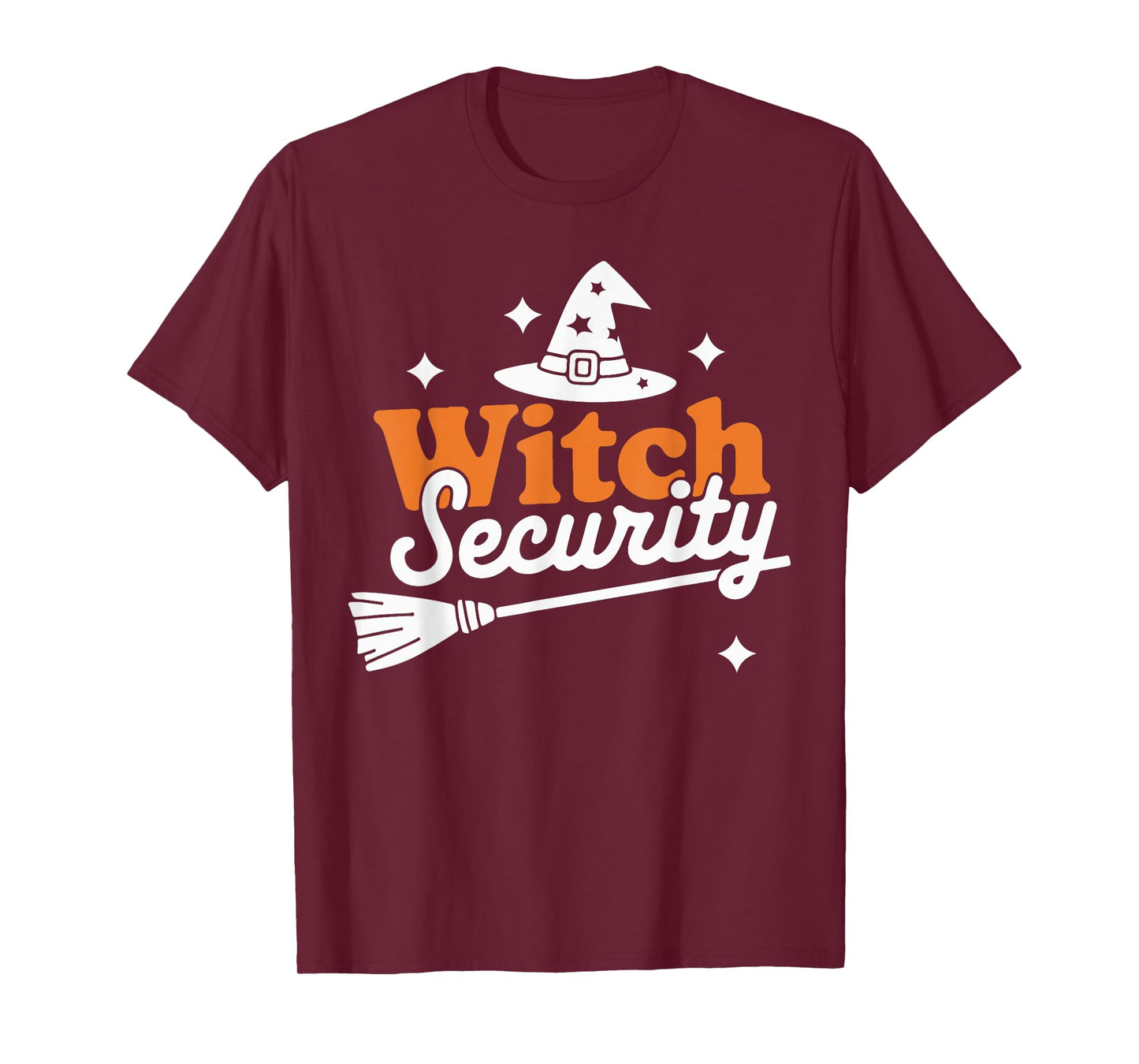 Witch Security Husband of Witches Husband Halloween Costume T-Shirt