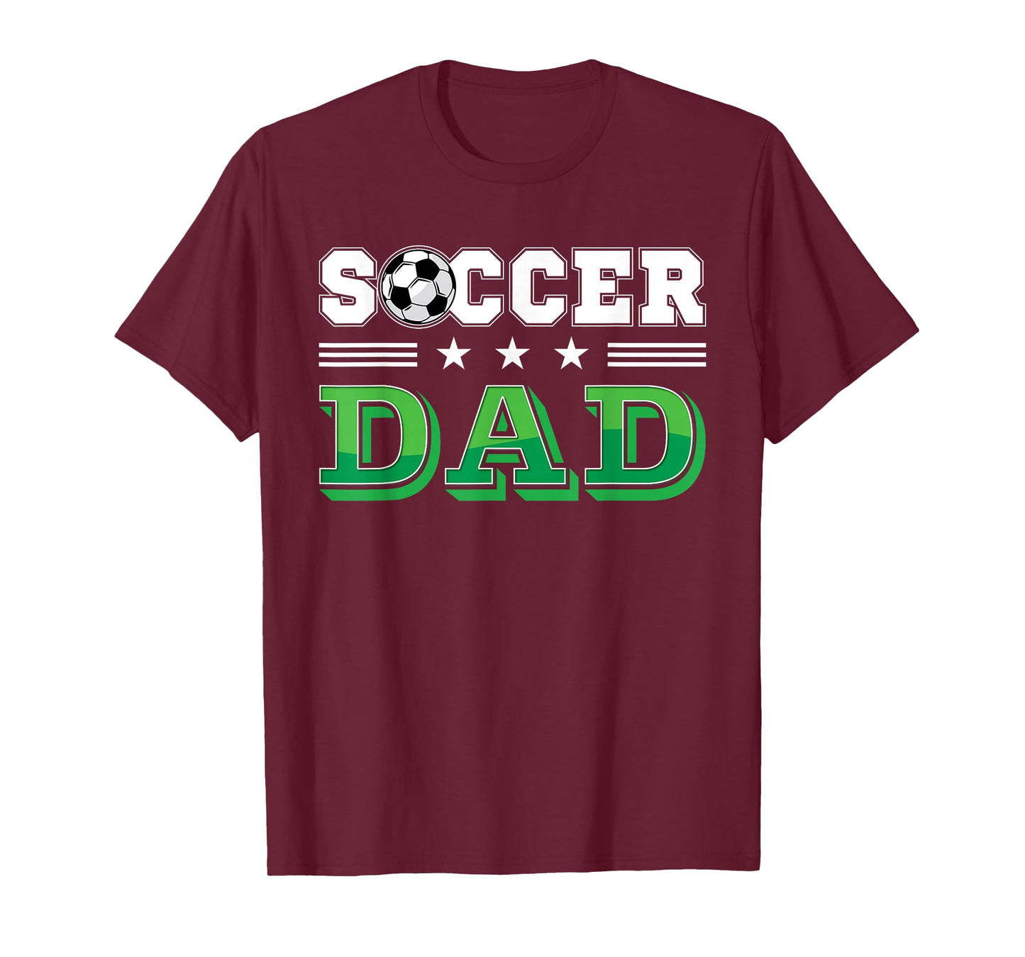 Soccer Dad Father Family Matching Birthday Team Supporter T-Shirt