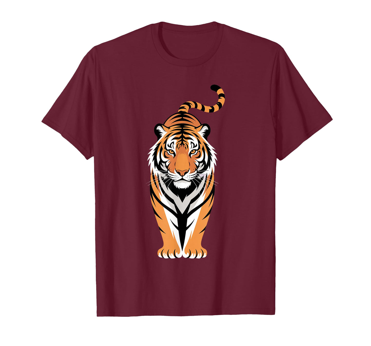 Funny Tiger Art for Men Women Boys Girls Animal Tiger Lover T-Shirt