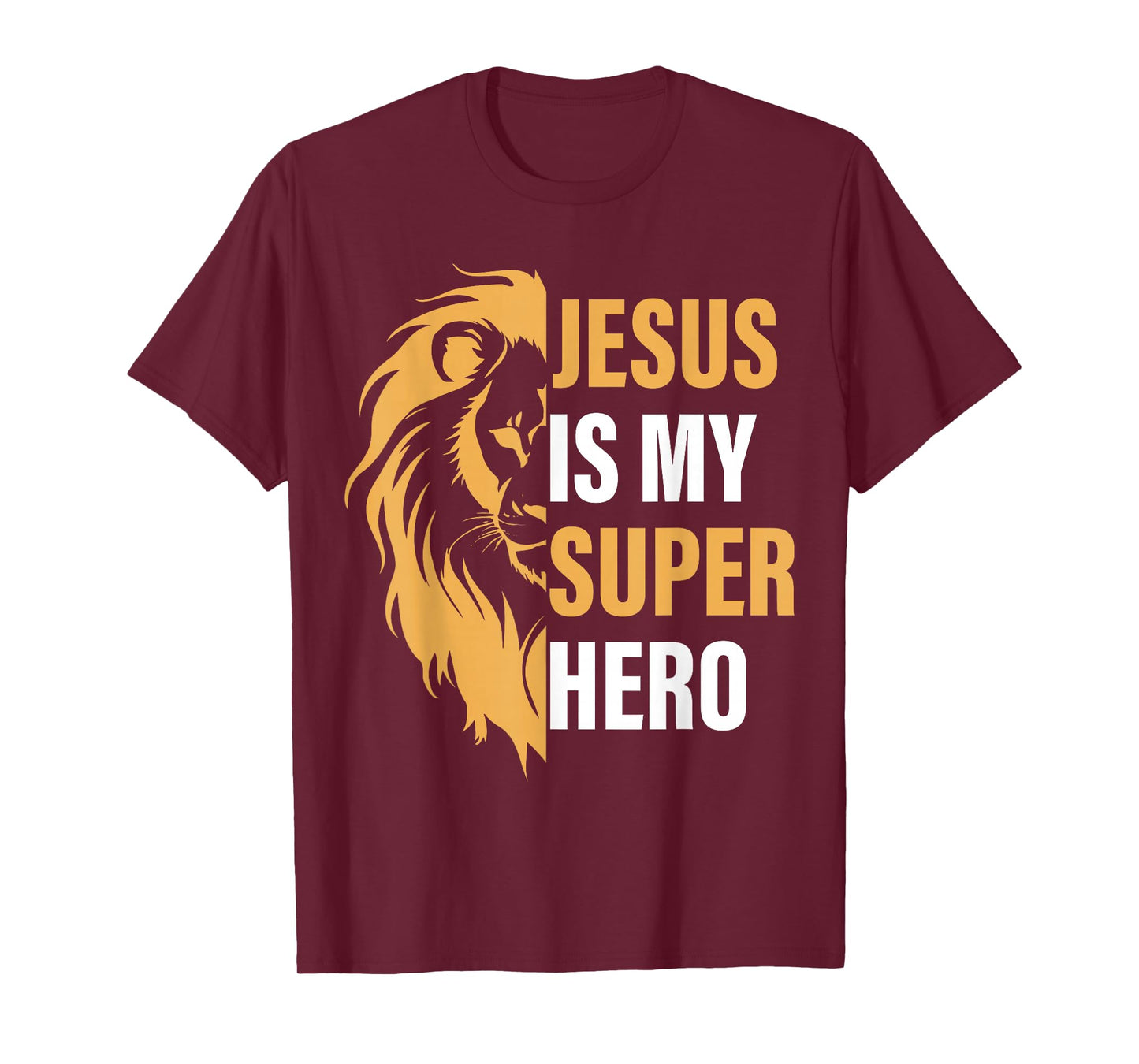 Jesus Is My Superhero Christian Religious T-Shirt
