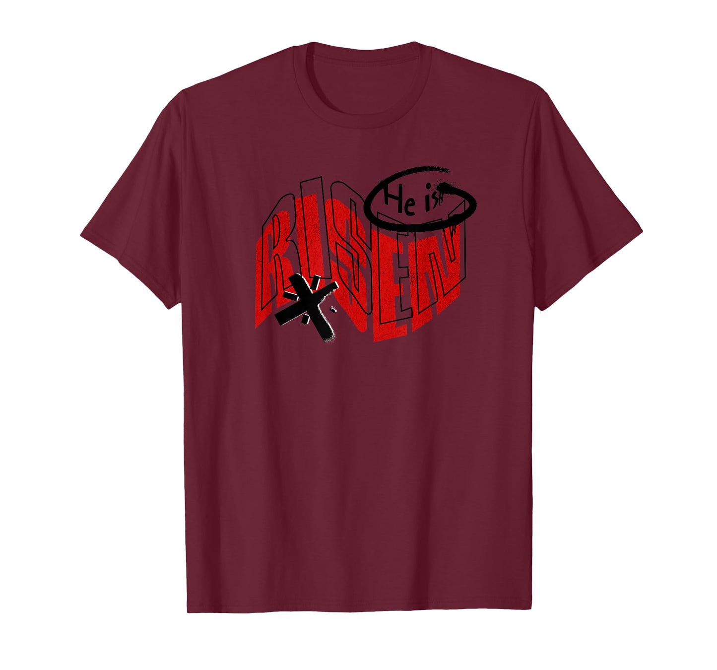 He is Risen - Christian T-Shirt