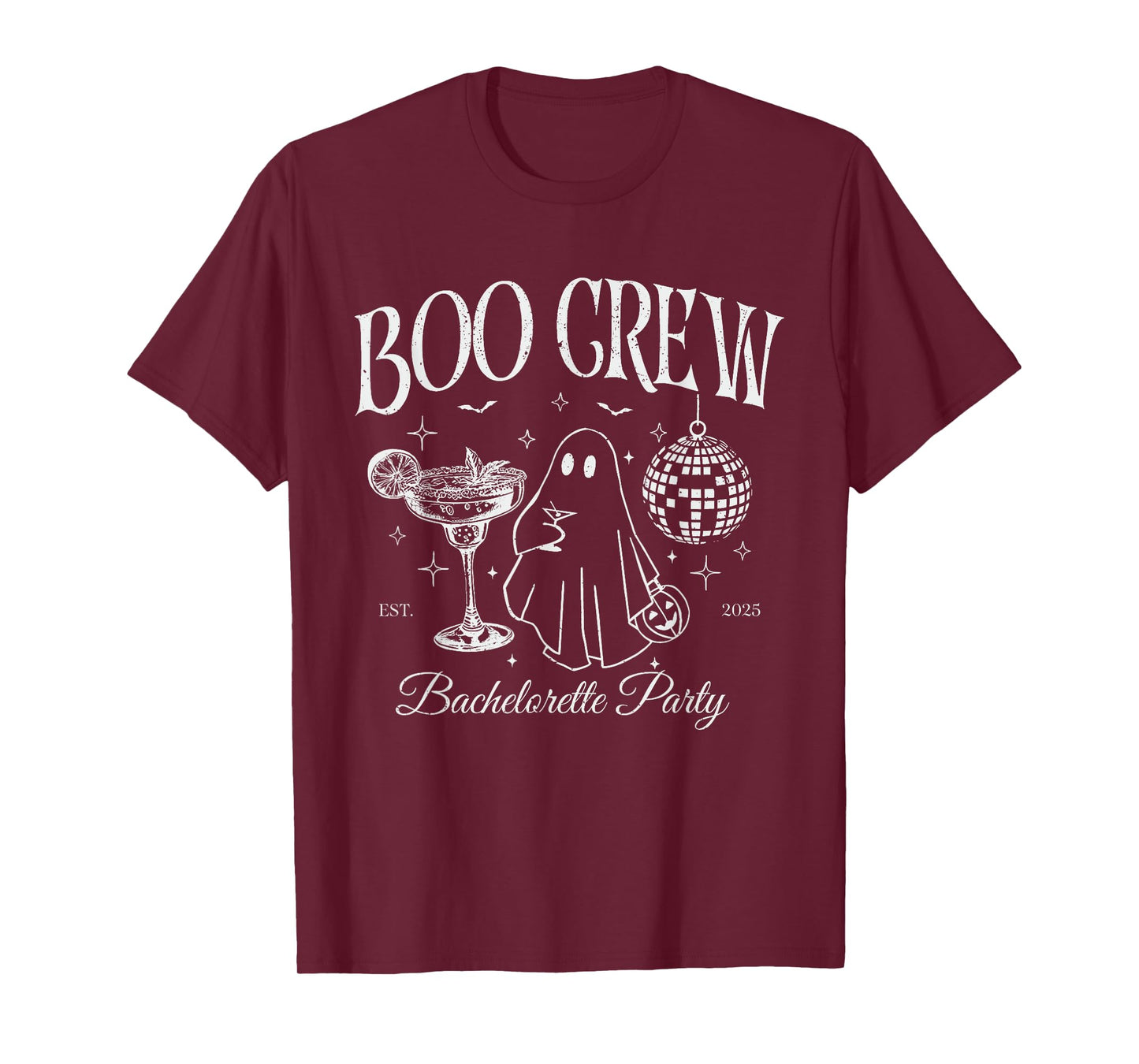 Boo Crew Bachelorette Party Halloween Witchy Bridal T-Shirt