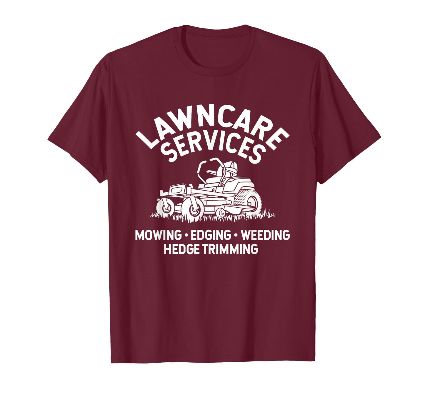 lawn care services zero turn mower T-Shirt