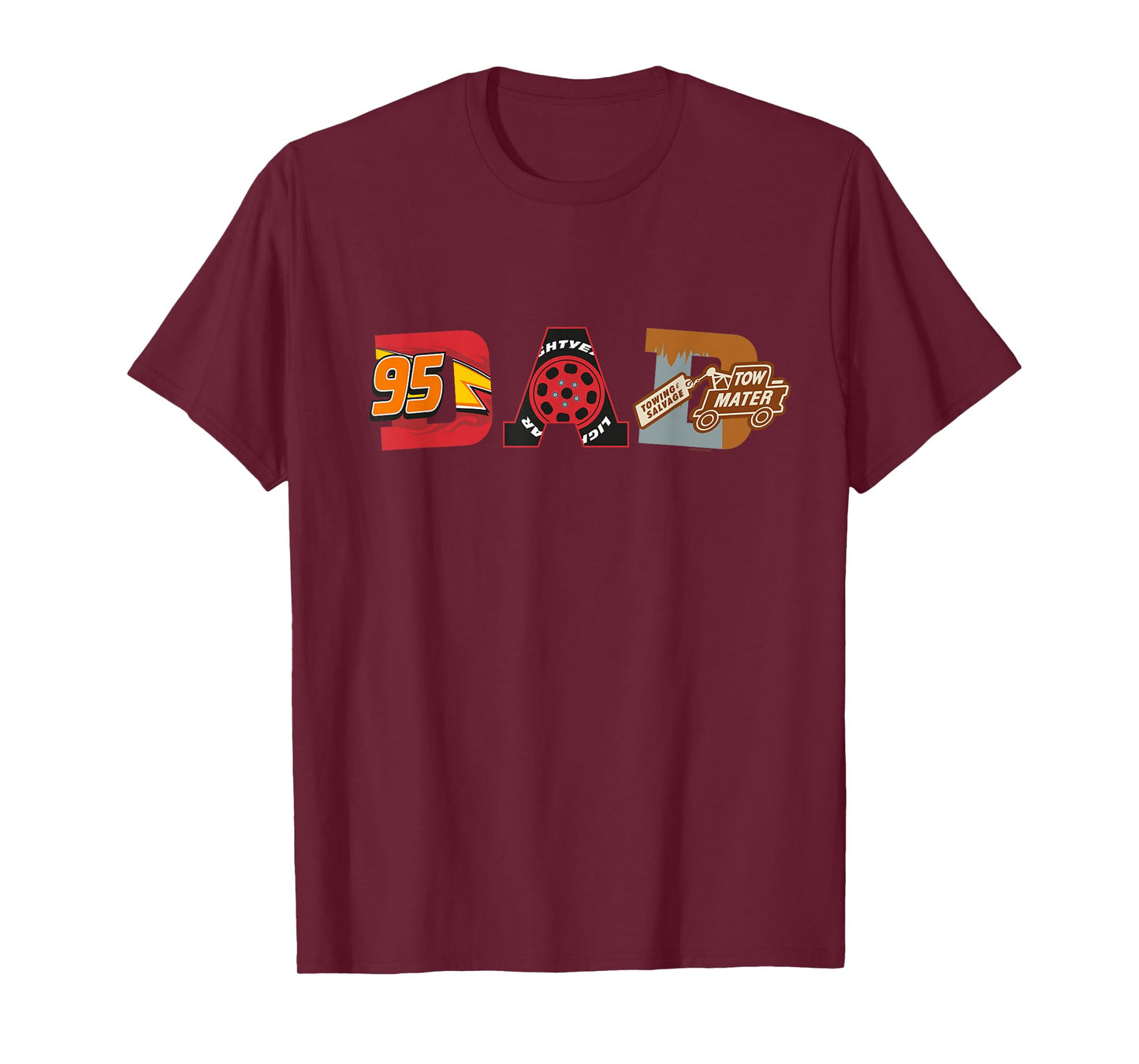 Disney and Pixar’s Cars Dad Father’s Day Birthday T-Shirt