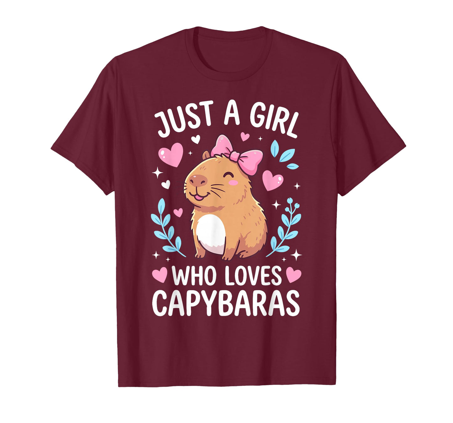 Just A Girl Who Loves Capybaras T-Shirt