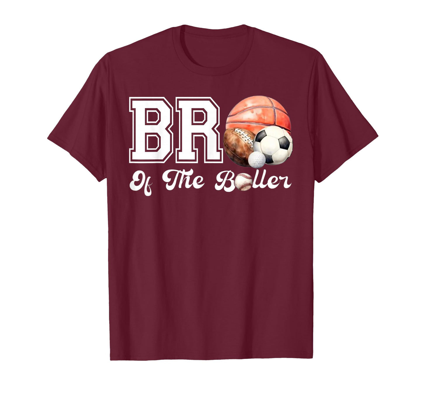 Brother of The Birthday Boller Born 2 Ball Matching Family T-Shirt