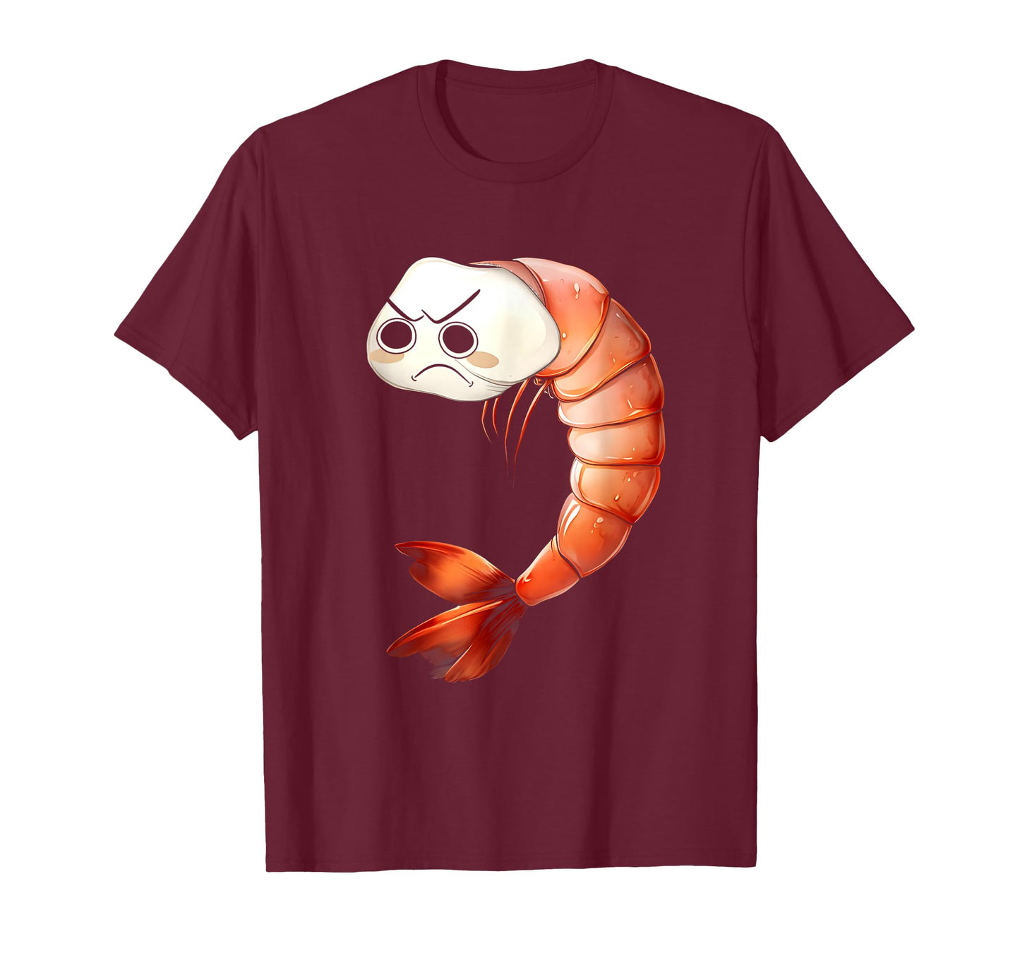 Dandy Shrimpo Angry Shrimp World Birthday Costume Sashimi T-Shirt