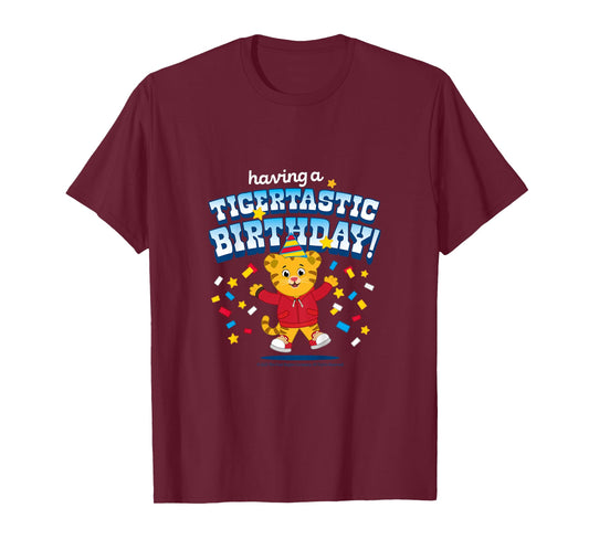 Kids Daniel Tiger's Neighborhood - Tigertastic Birthday T-Shirt