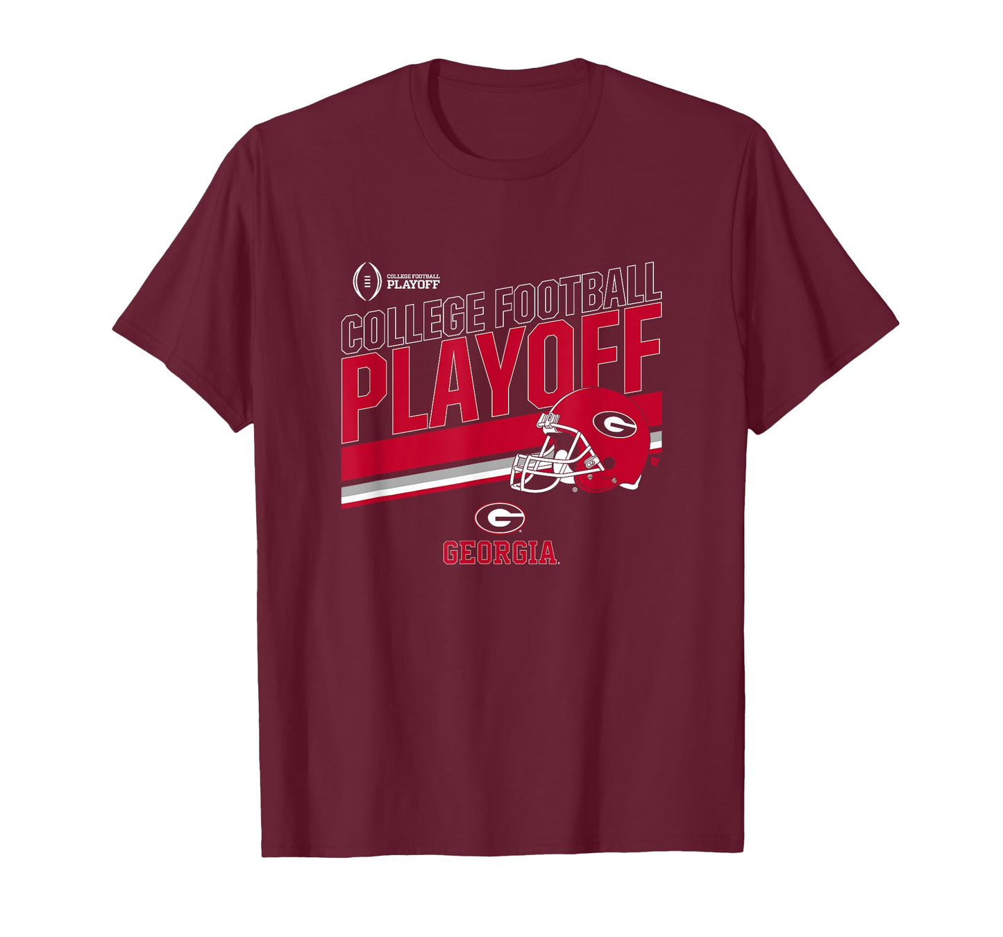 Georgia Bulldogs College Football Playoff Stripe 2025 T-Shirt