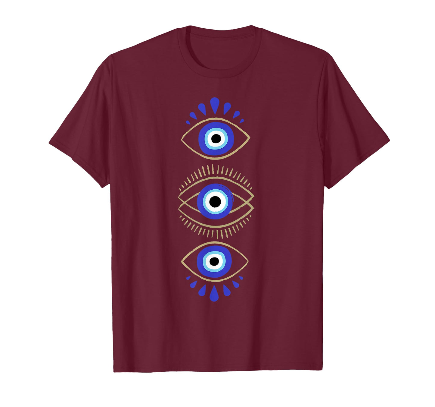 Third Eye All Seeing Spiritual Mystical Evil Eye Protection T-Shirt