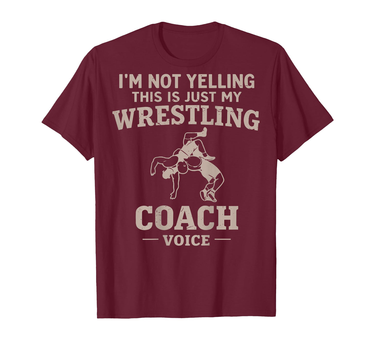 Mens Wrestling Coach Assistant Girls Boy Funny Wrestler Tee T-Shirt