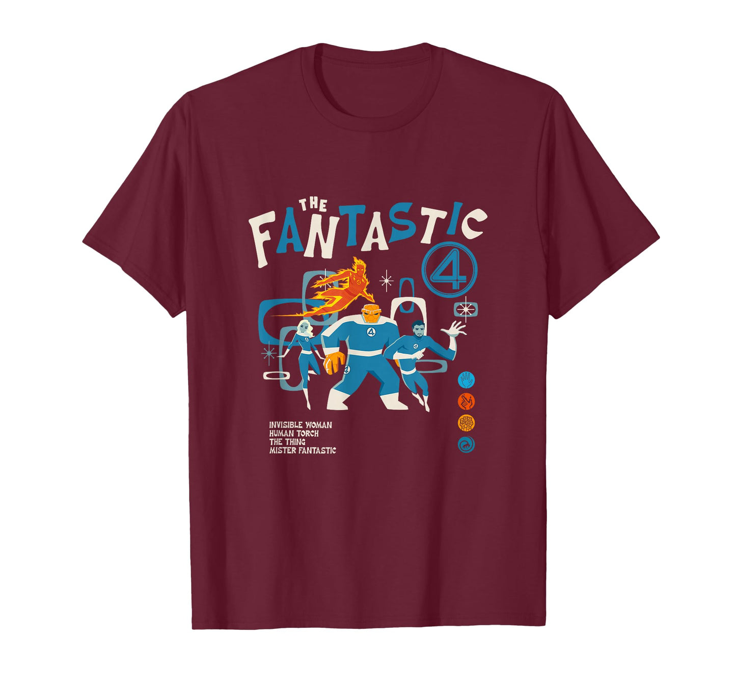 Marvel The Fantastic Four: First Steps Vintage Super Heroes T-Shirt