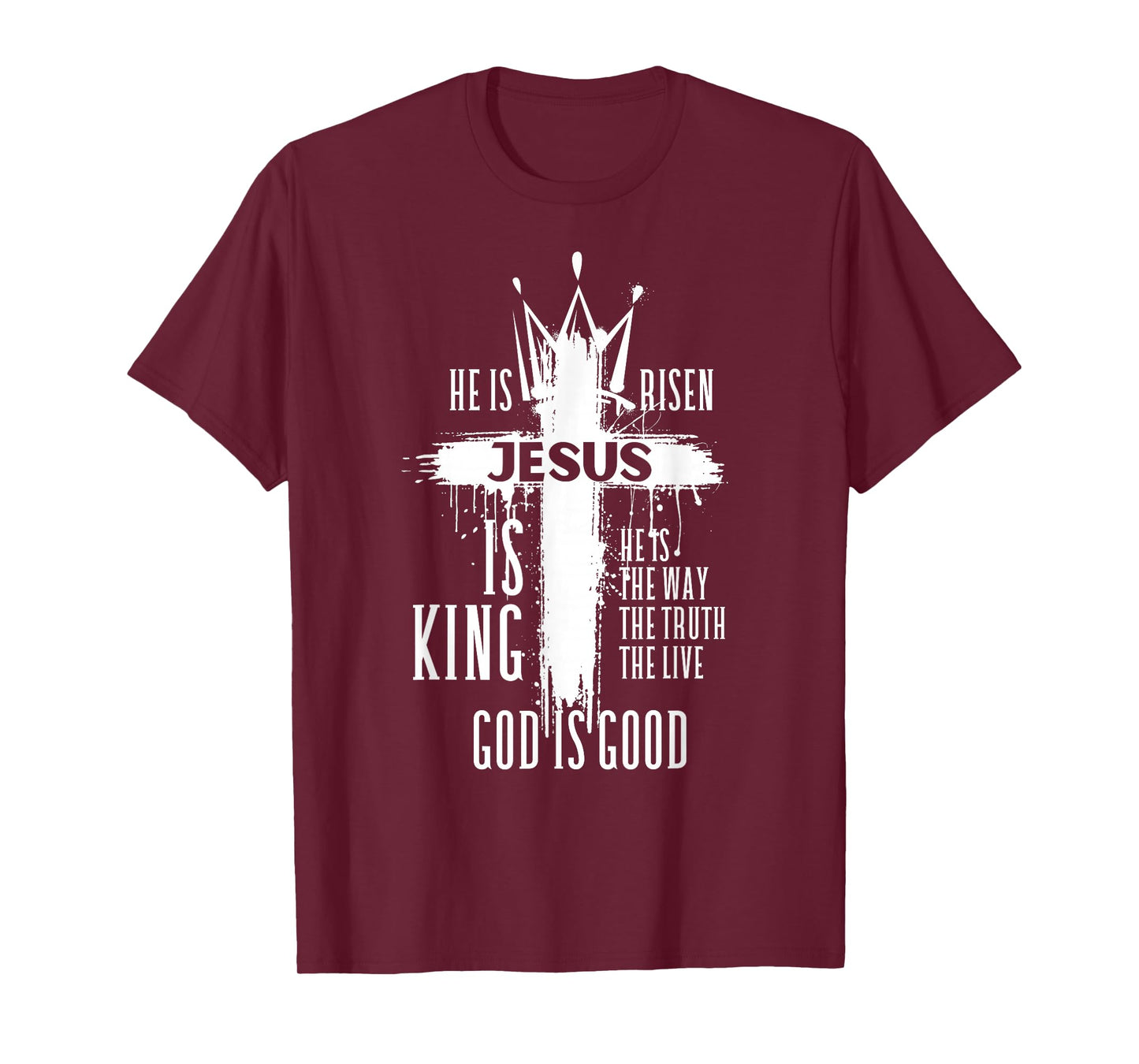 God is Good All The Time Faith-Based Christian Bible Verse T-Shirt
