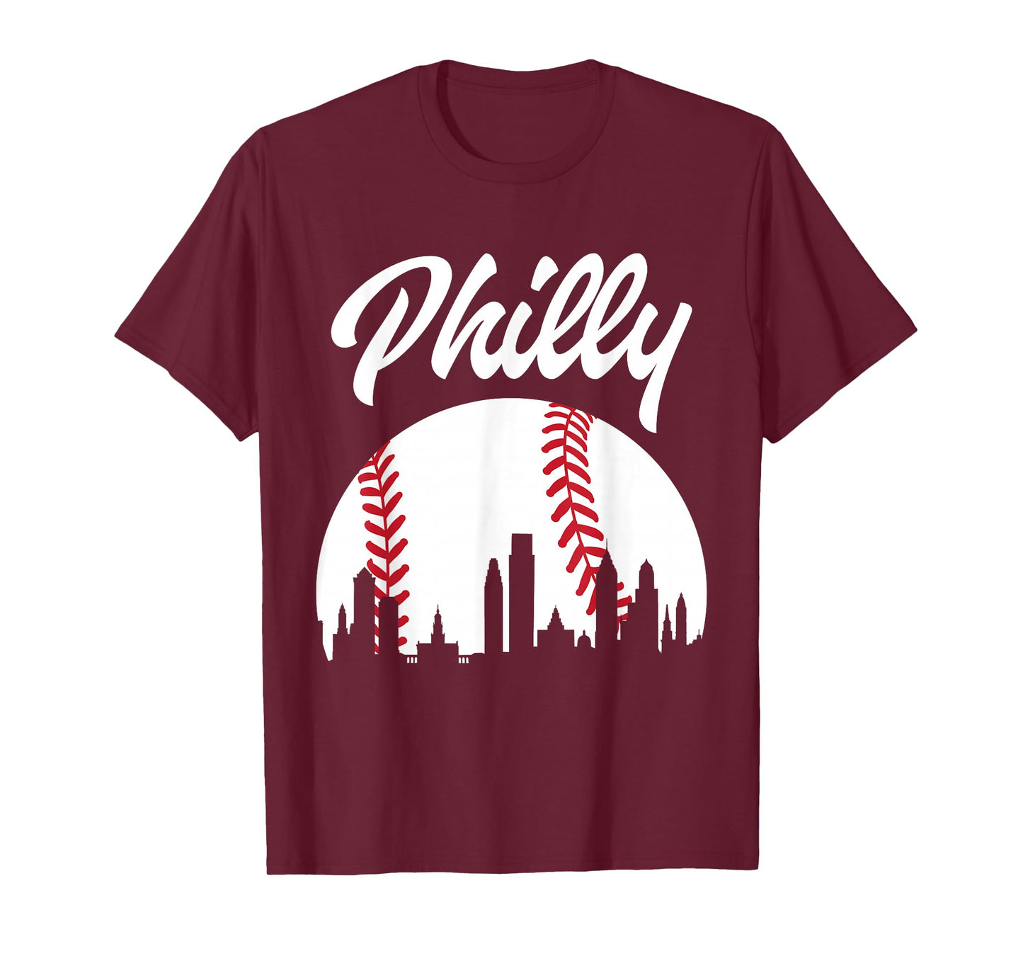 Baseball Player Philly Philadelphia City Pennsylvania Gift T-Shirt