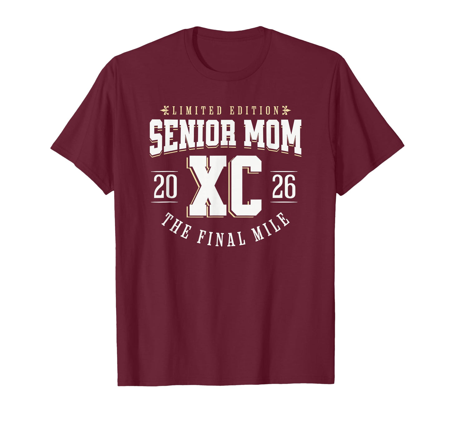 Cross Country Senior Mom 2026 The Final Mile T-Shirt