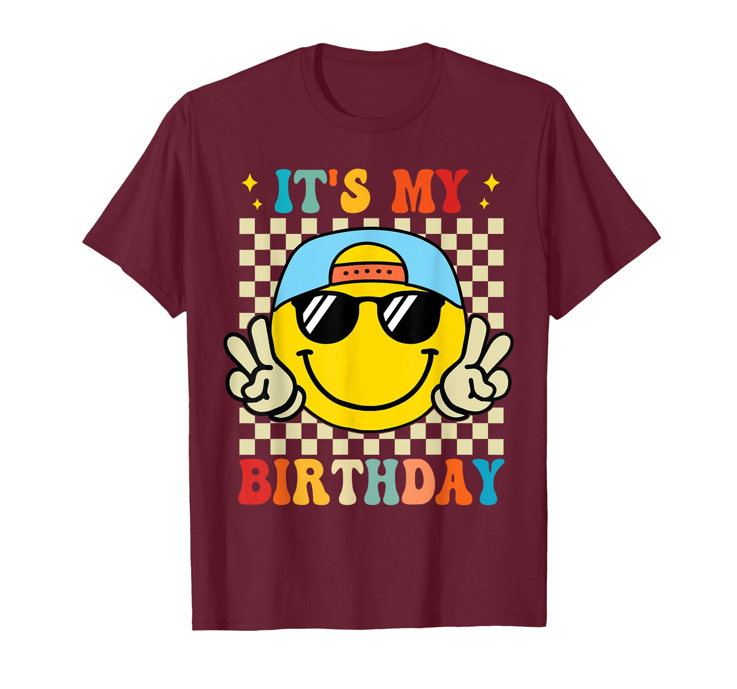 Bruh It's My Birthday Smile Birthday For boys T-Shirt