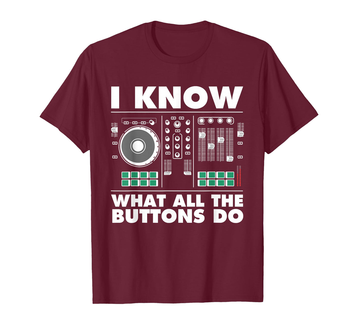 Funny DJ Art Men Women Music Producer Disc Jockey Lover DJ T-Shirt