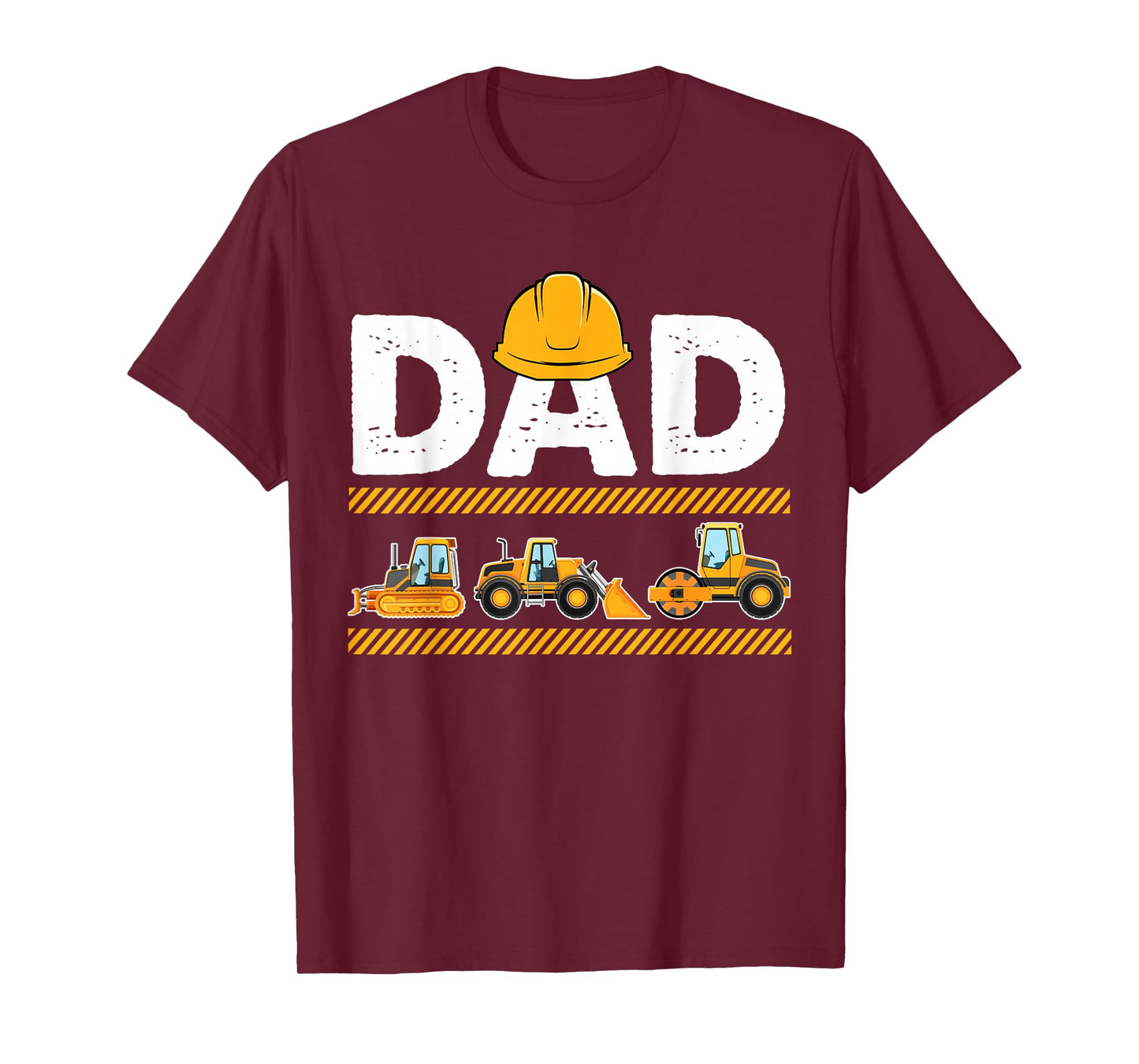Funny Dad Construction Excavator Kids Matching Family T-Shirt
