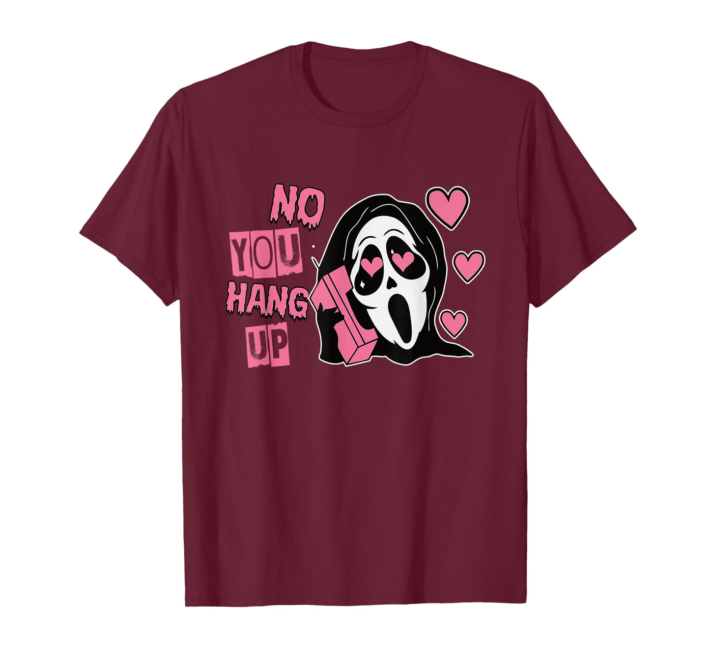 Funny No You Hang Up First Gho-st Calling Hello Halloween T-Shirt