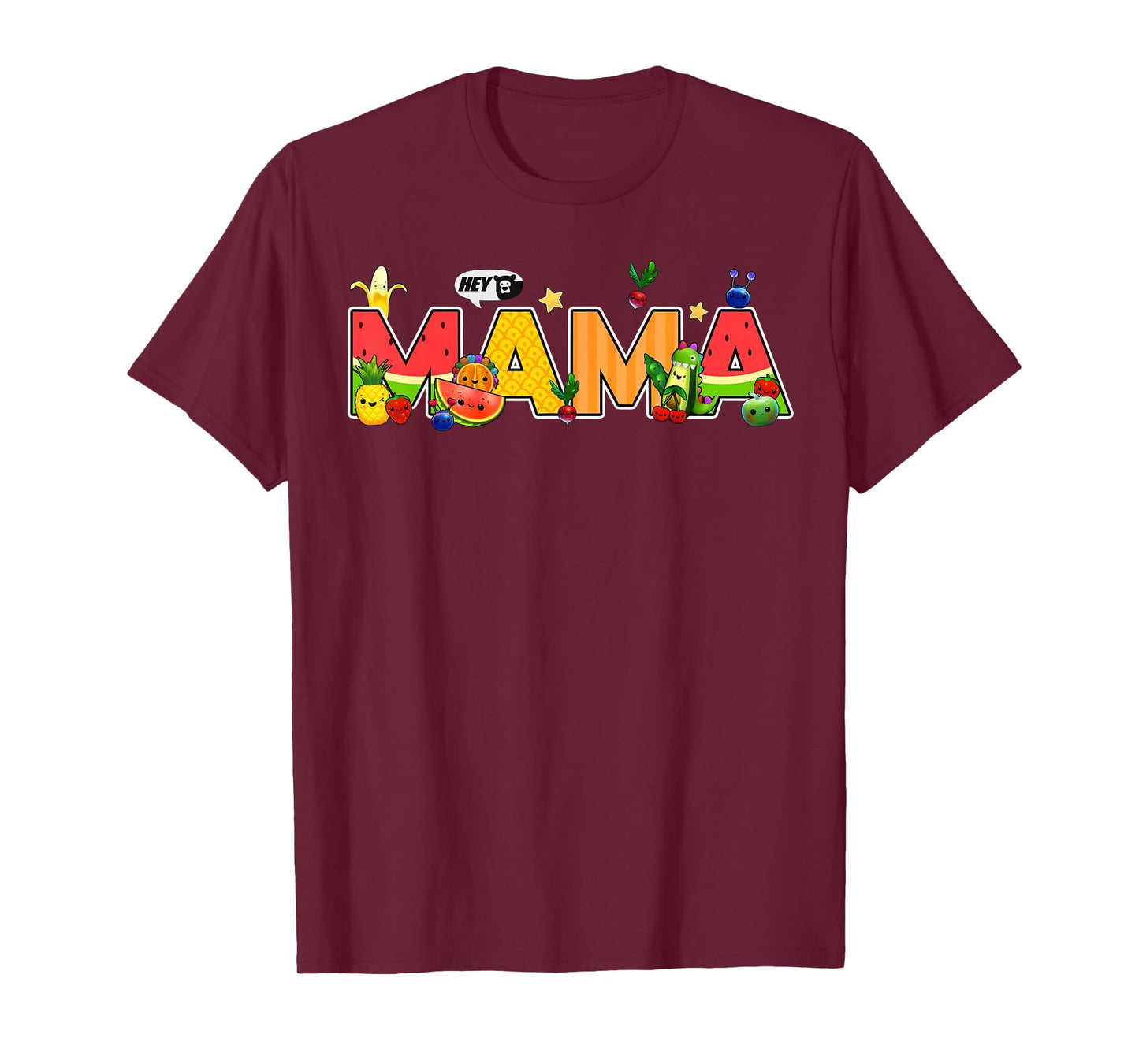 Mama Of The Birthday Fruit First Birthday Family Girl Boy T-Shirt
