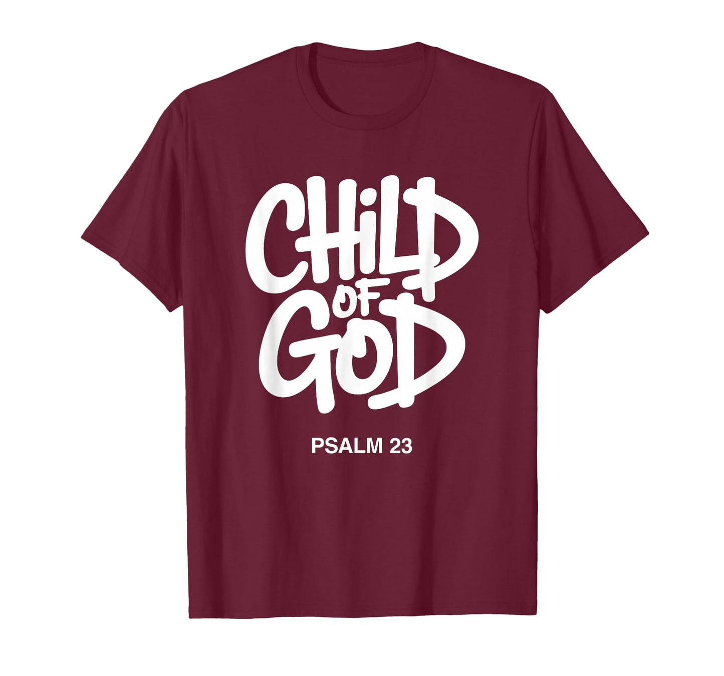 Christian Child of God Psalm 23 T-Shirt