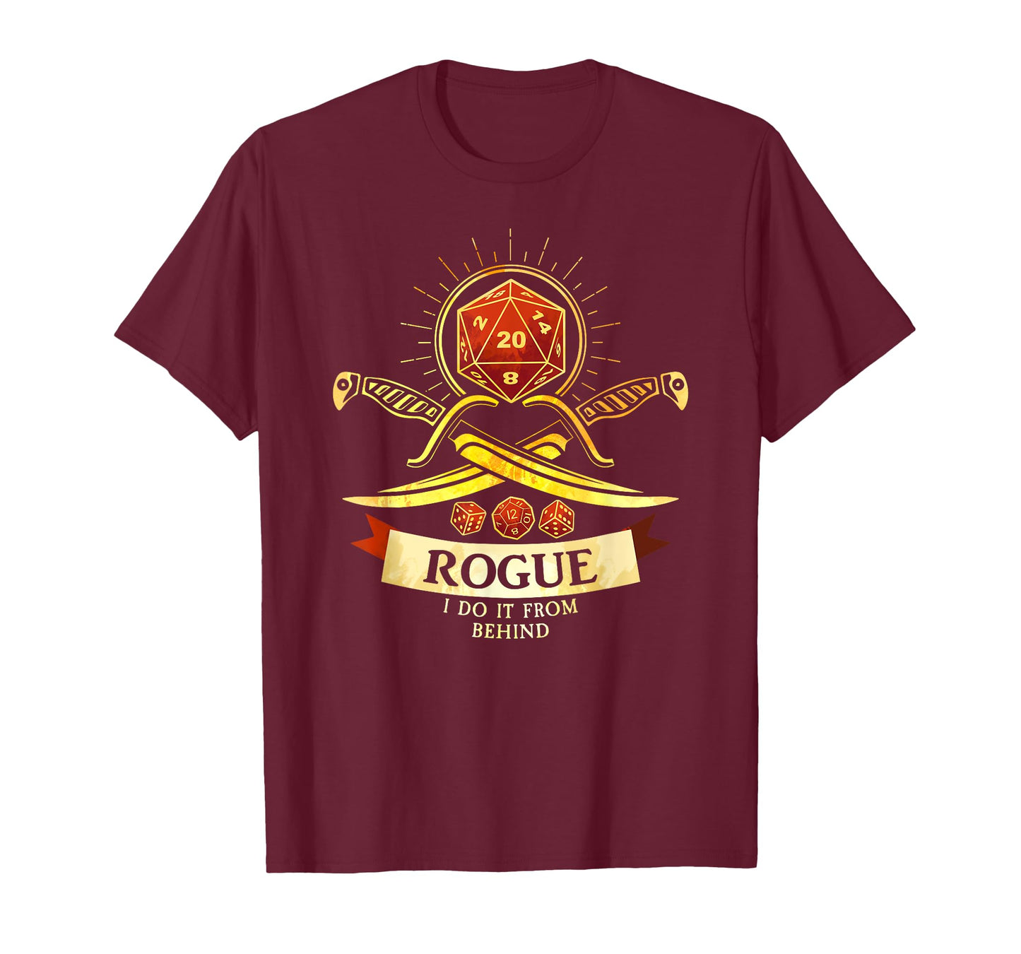 Rogue Fantasy Gamer RPG Class T-Shirt
