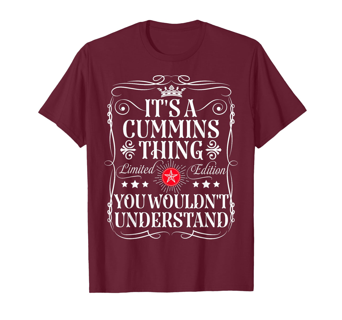 Cummins Name Its A Cummins Thing You Wouldn't Understand T-Shirt