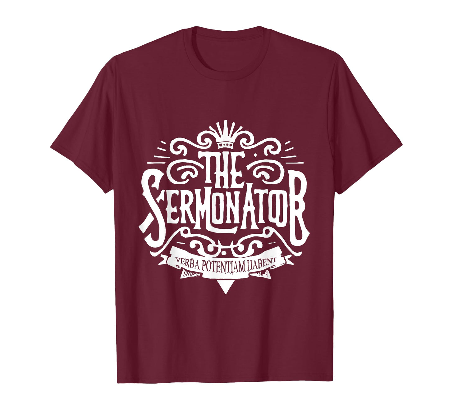 The Sermonator Funny Pastor Prayer Warrior Motorcycle Pastor T-Shirt