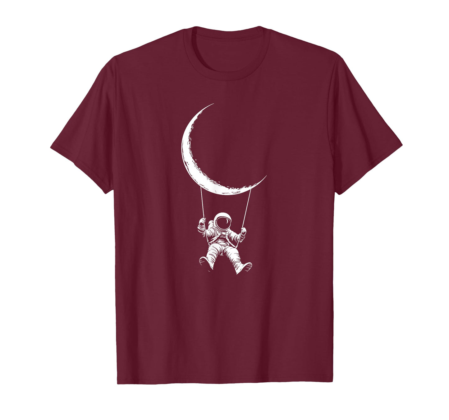 Funny Moon Swing Astronaut T-Shirt