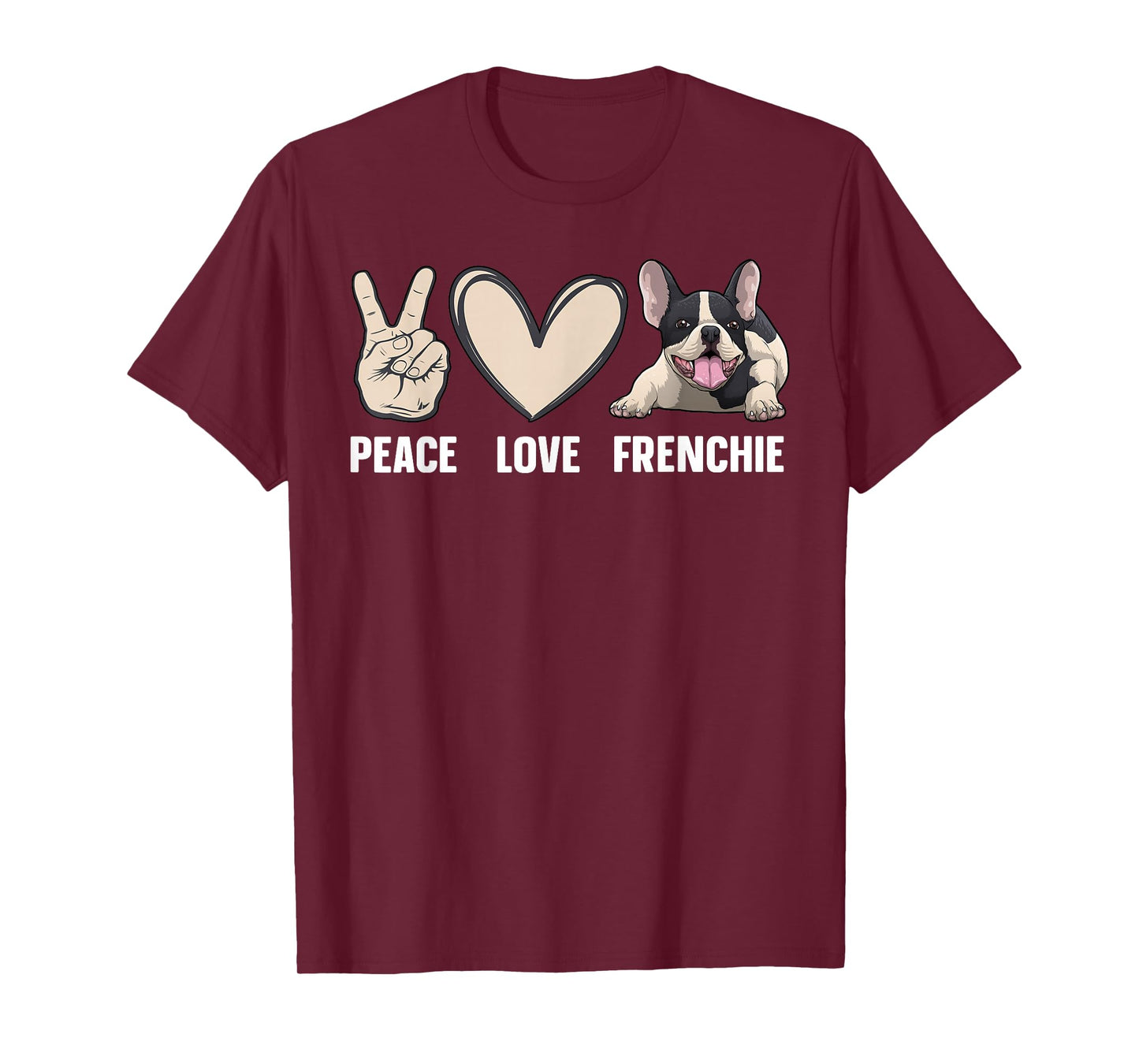 Cool French Bulldog Art for Men Women Kids Frenchie Lover T-Shirt