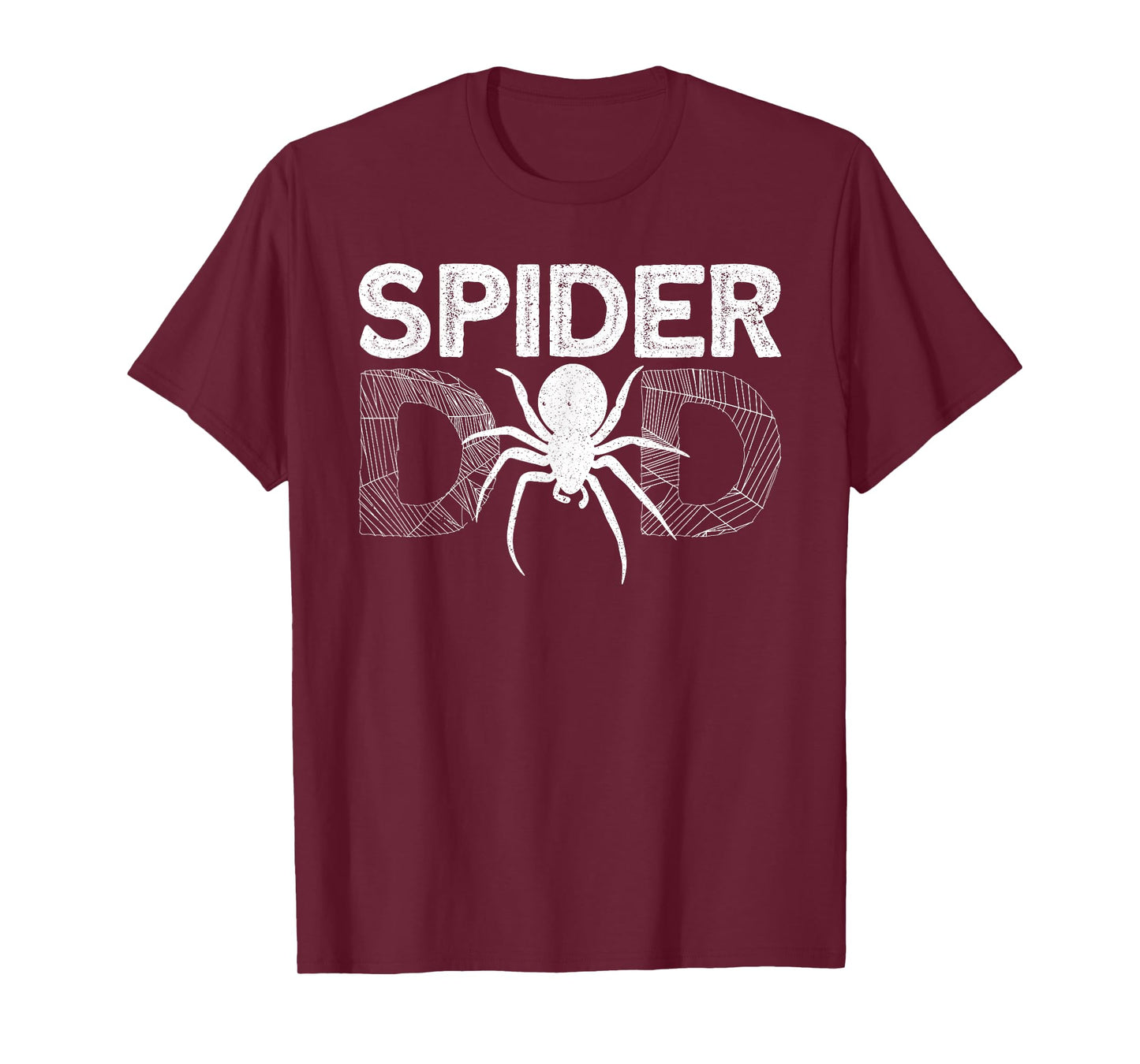 Funny Spider Dad Design For Men Male Parents Spider Lovers T-Shirt
