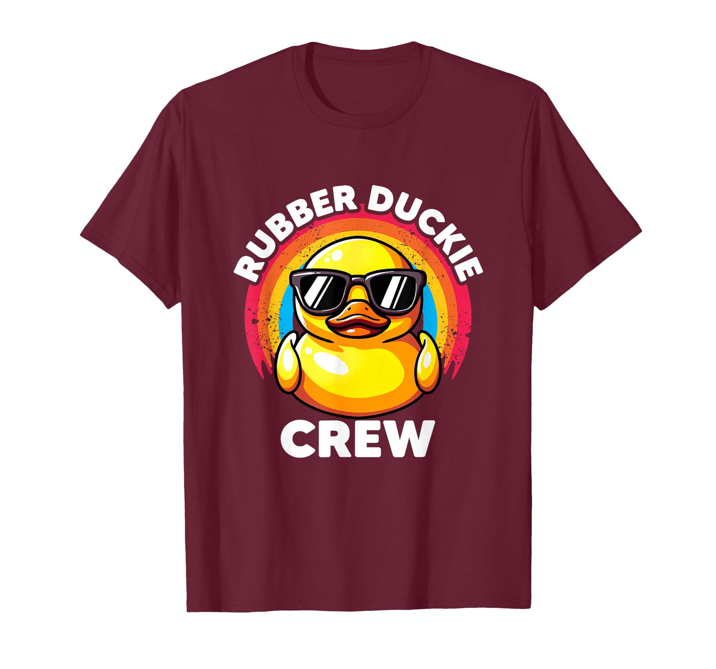 Rubber Duckie Crew I Love Ducks Lovers Funny Rubber Duck T-Shirt